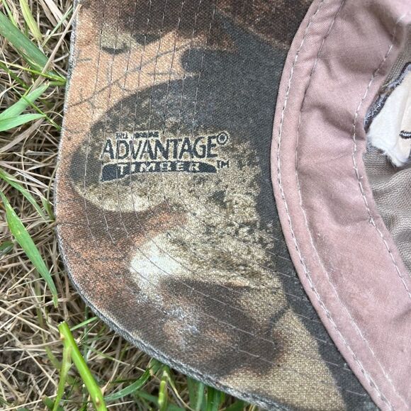 Embroidered Hog Hat by Port Authority (Camo/Khaki) Woodland Hunting - Picture 10 of 12